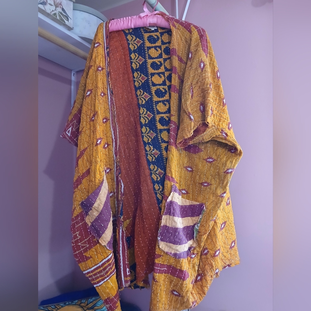 Jaded Gypsy Kantha Bae Kimono